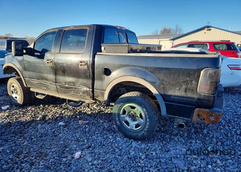 2004 Ford F150 Supercrew z USA, uszkodzony, nr VIN 1FTPW14534KD69695